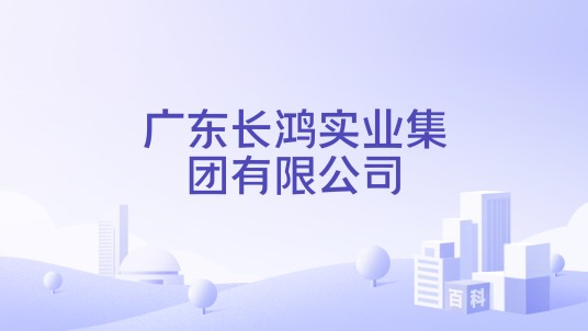 广东长鸿实业集团有限公司