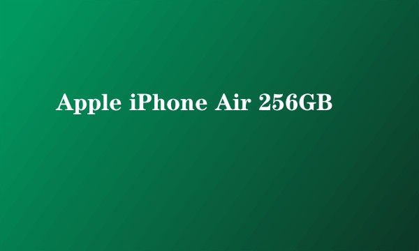 Apple iPhone Air 256GB