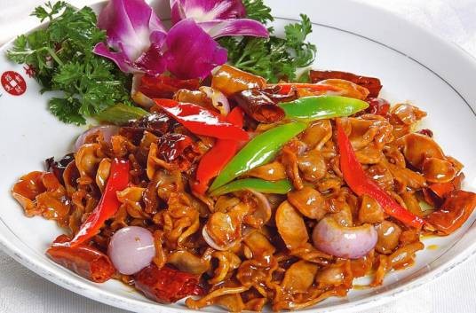 小炒鸡胗
