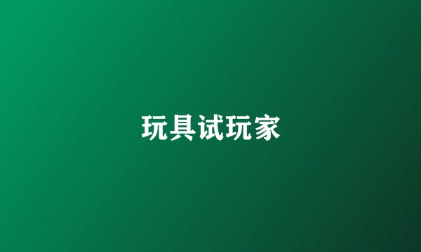 玩具试玩家
