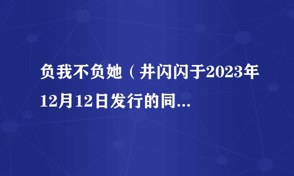 负我不负她（井闪闪于2023年12月12日发行的同名专辑歌曲）
