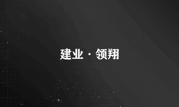 建业·领翔
