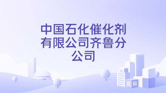中国石化催化剂有限公司齐鲁分公司
