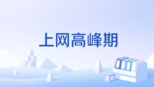 上网高峰期