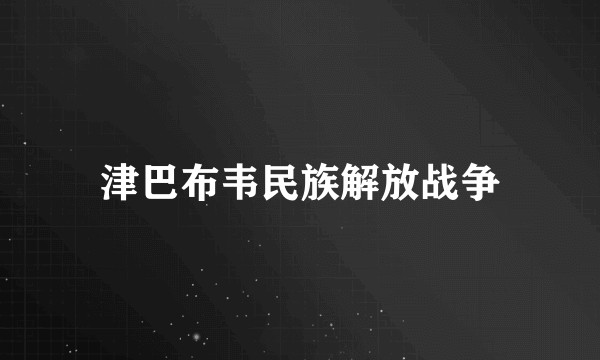津巴布韦民族解放战争