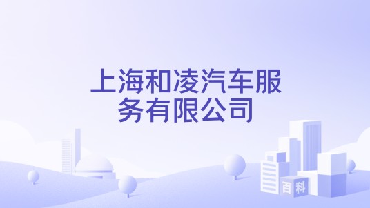 上海和凌汽车服务有限公司