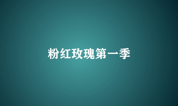 粉红玫瑰第一季
