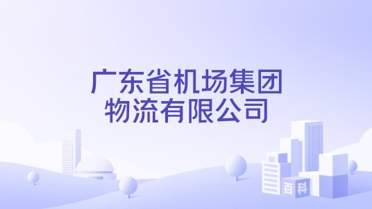 广东省机场集团物流有限公司