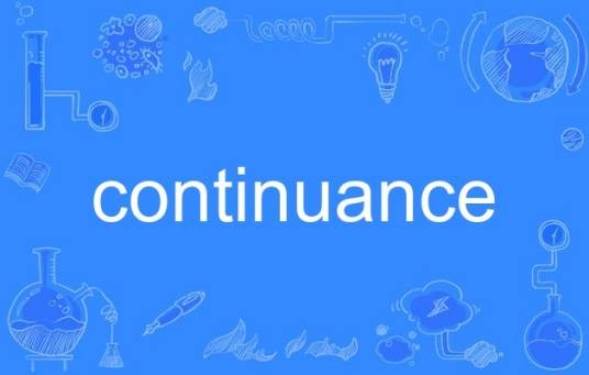 continuance