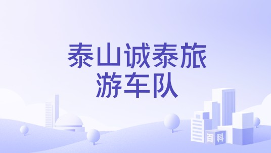 泰山诚泰旅游车队