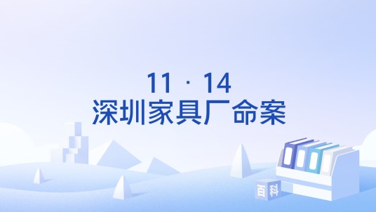 11·14深圳家具厂命案