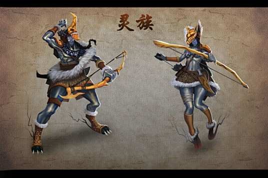 灵族(天蚕土豆所著玄幻小说《斗破苍穹》中的远古八族之一)