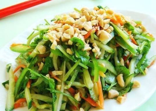 凉拌老虎菜