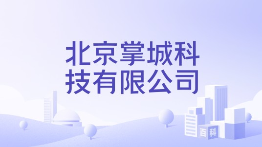 北京掌城科技有限公司