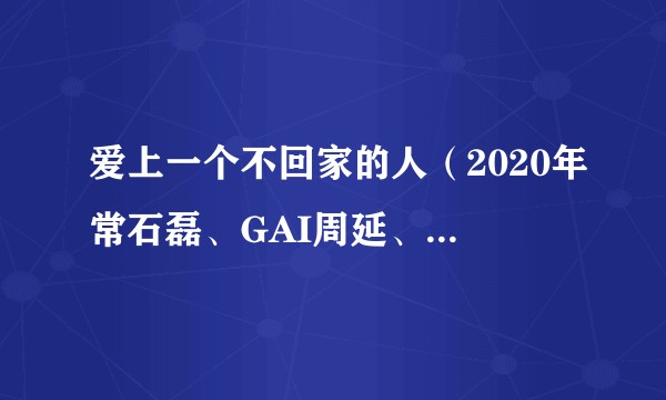爱上一个不回家的人（2020年常石磊、GAI周延、王源演唱的歌曲）