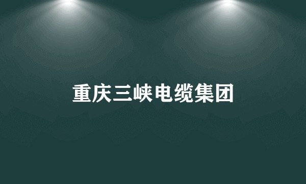 重庆三峡电缆集团