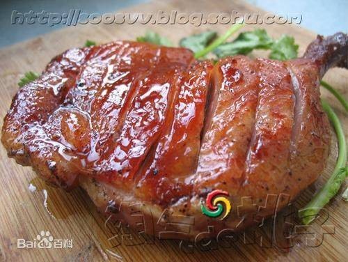 蜜汁叉烧鸭腿