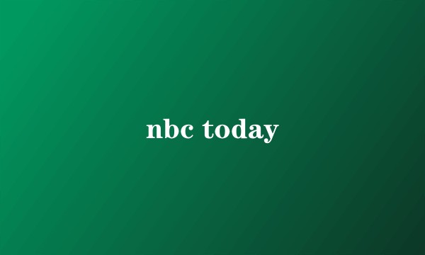 nbc today
