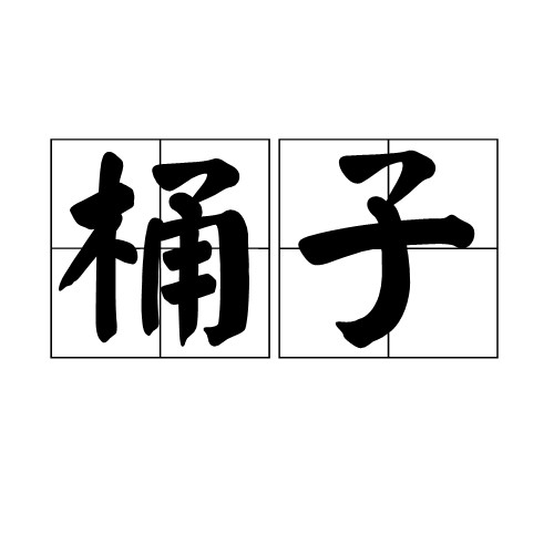 桶子（汉语词语）