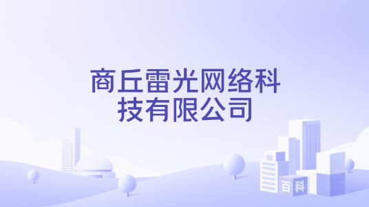 商丘雷光网络科技有限公司
