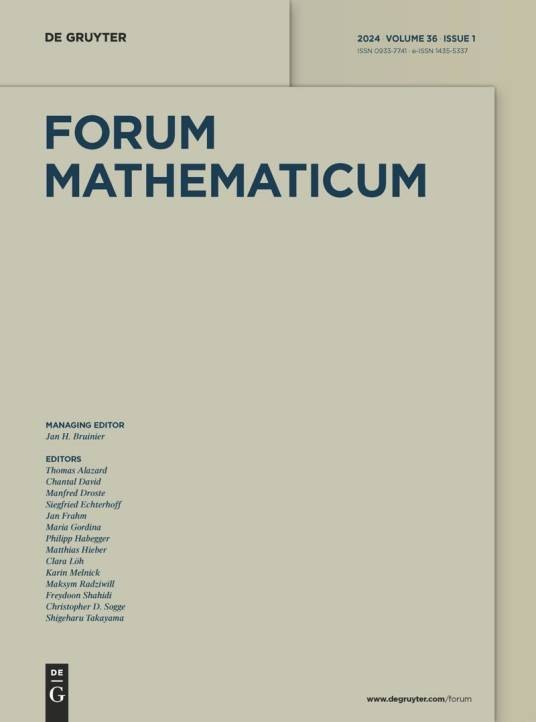 Forum Mathematicum