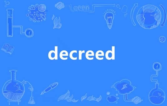 decreed