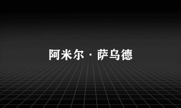 阿米尔·萨乌德