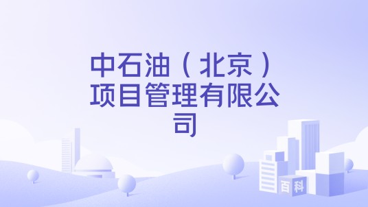 中石油（北京）项目管理有限公司