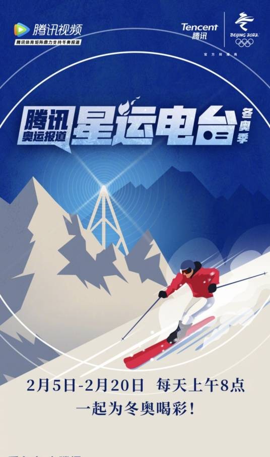 腾讯奥运报道星运电台·冬奥季