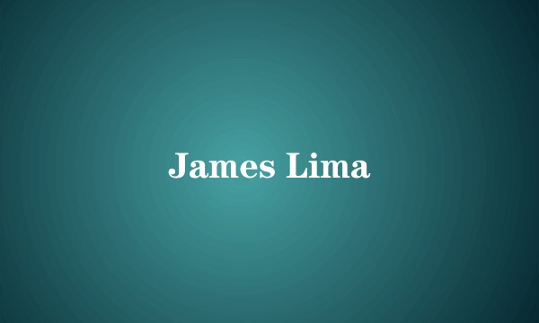 James Lima