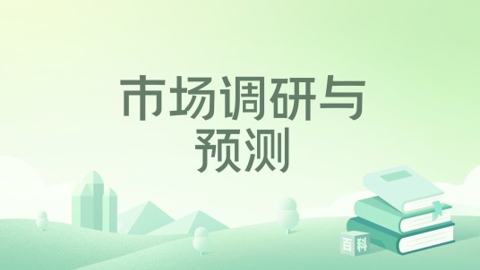 市场调研与预测（2004年科学出版社出版的图书）