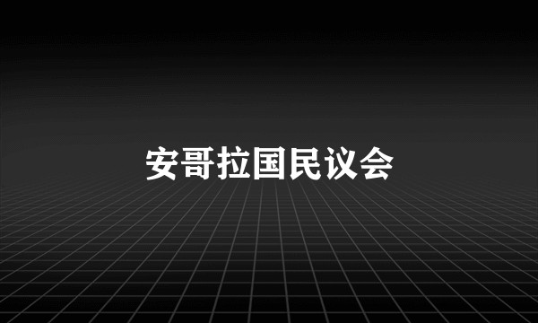 安哥拉国民议会