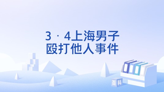 3·4上海男子殴打他人事件