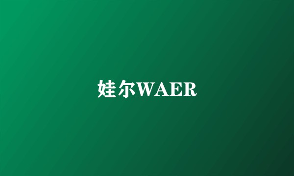 娃尔WAER