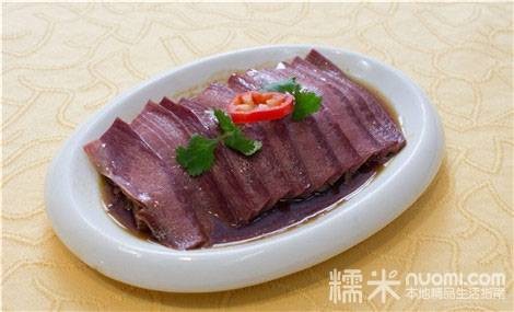 卤水牛舌