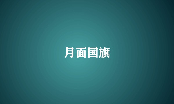 月面国旗