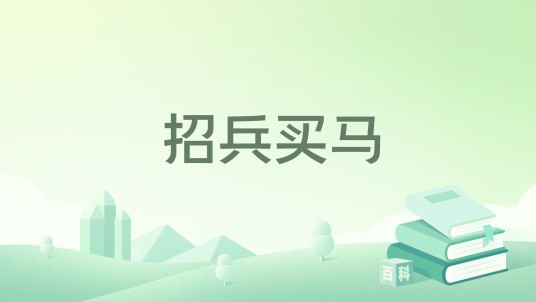 招兵买马（2019年晨光出版社出版的图书）