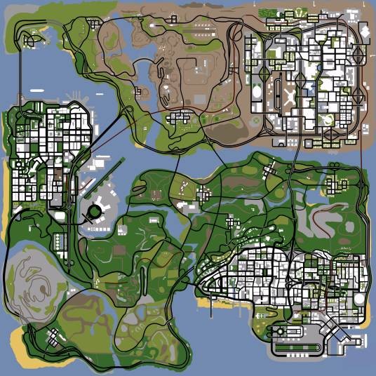 圣安地列斯州(系列游戏《GTA》中的地点(3D宇宙))