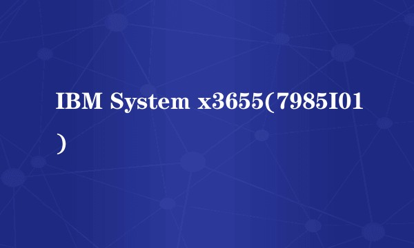 IBM System x3655(7985I01)