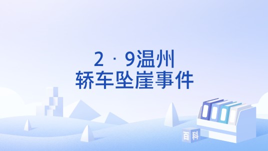 2·9温州轿车坠崖事件