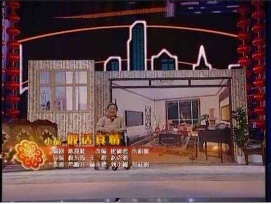 假话真情