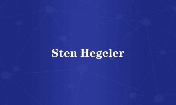 Sten Hegeler