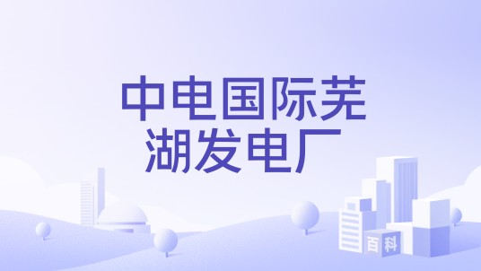 中电国际芜湖发电厂