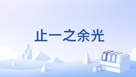 止一之余光