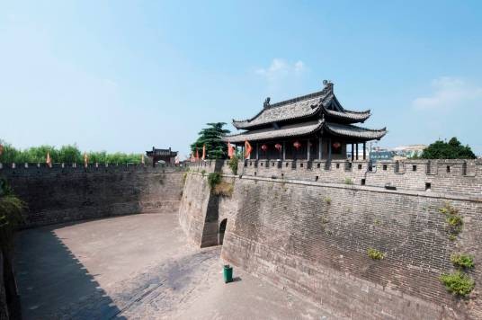 寿县古城墙景区