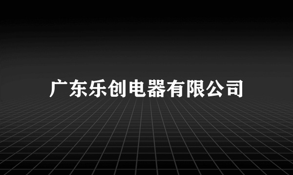 广东乐创电器有限公司