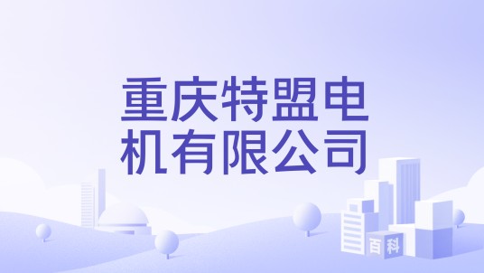 重庆特盟电机有限公司