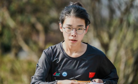 沈佳慧（江西农业大学定向越野队队员）