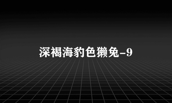 深褐海豹色獭兔-9