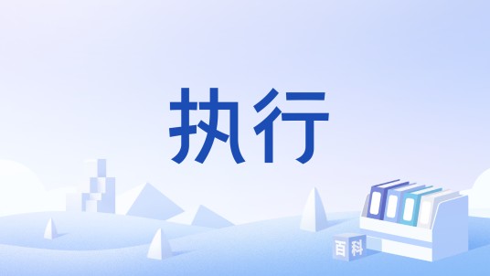 执行（蒋小华主讲的课程）